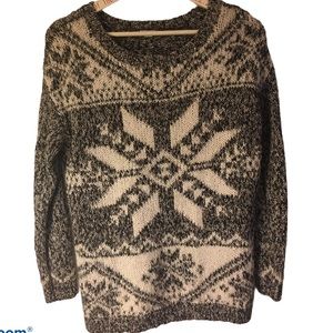 Sweater, Nordic pattern, light weight